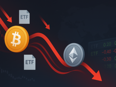 APEC 기대감에도 급격한 순유출…BTC·ETH 현물 ETF서 하루 1.42조원 이탈
