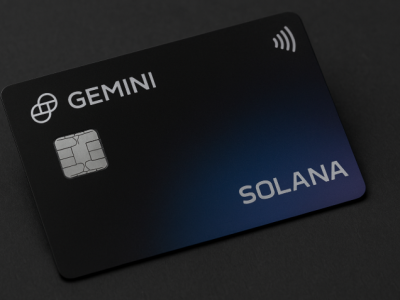 제미니, 솔라나 생태계 중심 ‘암호화폐 리워드 카드’ 선보여
