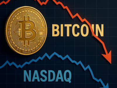 비트코인, 나스닥과 80% 동조…AI 과열·금리 리프라이싱 직격탄