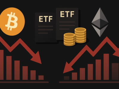 비트코인·이더 ETF서 4,500억 순유출…기관 자금 ‘썰물’ 조짐