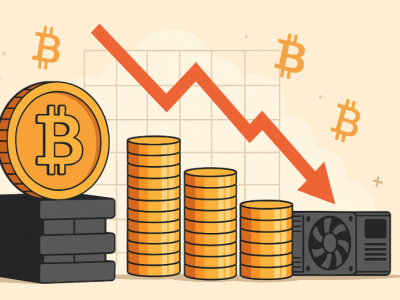 비트코인 채굴 수익, 11월에도 급감…4개월 연속 하락세 지속