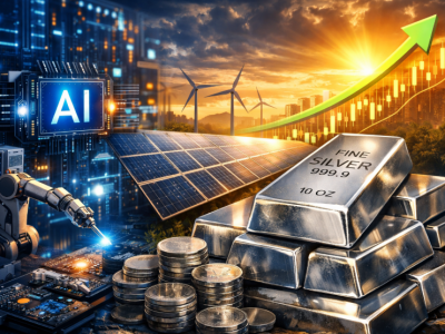 AI와 태양광 산업, 은 시장에 강력한 상승세 이끌다