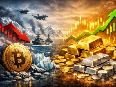 비트코인, ‘그린란드 관세 불씨’ 진정에도 9만달러 문턱…금·은은 신고가 행진