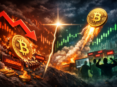 비트코인 청산 급증 신호… 8만 달러 후반 ‘숏 스퀴즈’ 트리거는 어디에?
