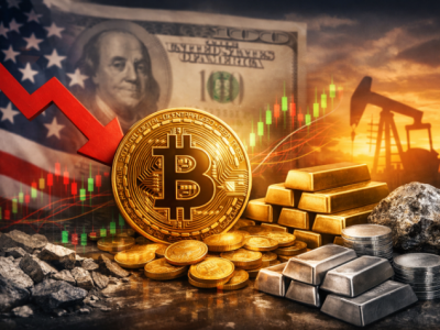 달러 약세 발언이 촉발한 ‘자금 재배치’…비트코인·원자재 시장에 온기