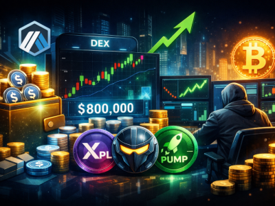 새해 첫날 ‘하이퍼리퀴드’로 800만 달러 유입…신규 지갑, XPL·IP·PUMP 롱 포지션 확대