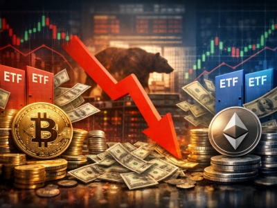 비트코인·이더리움 현물 ETF, 하루 약 10억달러 순유출…블랙록·피델리티 동반 이탈