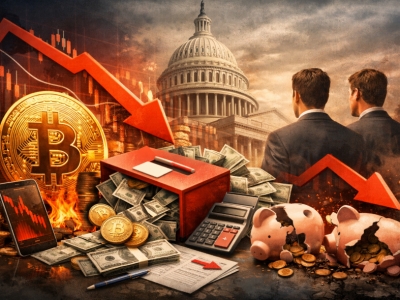 비트코인 기부로 모금한 슈퍼 PAC, 시장 조정에 ‘평가손’…디지털자산 정치자금 리스크 부각