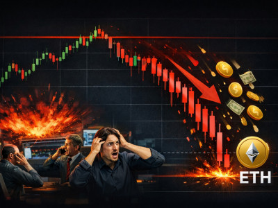 이더리움, 기술적 전환 실패 후 하방 압력 재점화