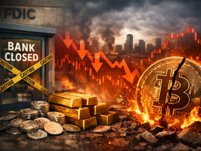 2026년 첫 미국 은행 파산과 비트코인 급락: 시장의 잠재적 신호?