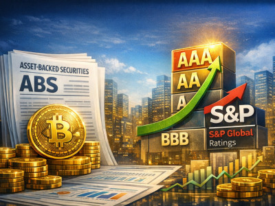 비트코인 담보 ABS, S&P 신용등급 획득…월가 채권시장에 첫 발