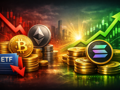 기관 자금, 비트코인·이더리움 현물 ETF에서 이탈…솔라나 ETF는 ‘선별 유입’ 이어가