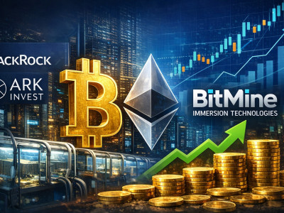 블랙록·아크, 비트마인 지분 확대…가상자산 간접 투자 전략 본격화