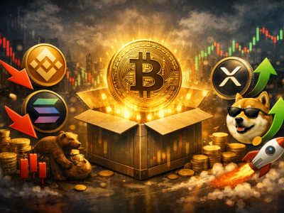 비트코인 박스권 흐름에 알트코인 혼조세…BNB·SOL 매도 우위, XRP·DOGE 단기 매수세 부각