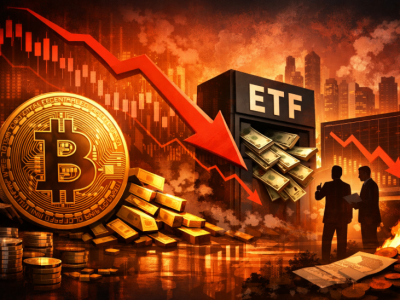 아크 인베스트 비트코인 ETF 자금 이탈…기관 매도 확대에 시장 긴장