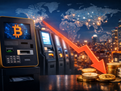 2026년 1분기 크립토 ATM 수 감소: 3만8928대 기록