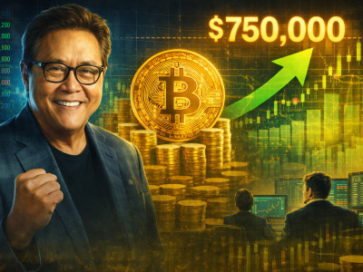기요사키, “거품 붕괴 뒤 비트코인 75만 달러 가능”…극단적 강세론 다시 부상