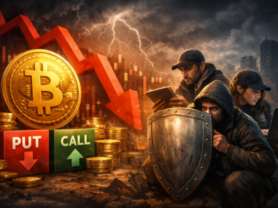 비트코인 옵션 시장, 하락 방어 심리 확대…투자자들 ‘리스크 관리’로 이동