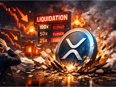 XRP 레버리지 급속 정리…리플 하락장, 진짜 지지선 시험대 올랐다