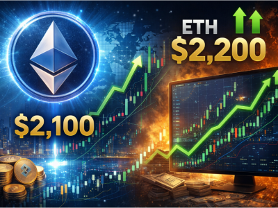 이더리움, 2,100달러 지지력 확인…ETH 2,200달러 돌파 기대감 커진다