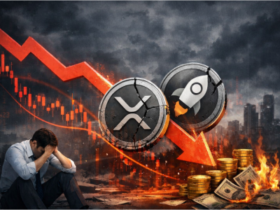 XRP·스텔라루멘, 개인 투자자 관심 급감…추가 하락 우려 커진다