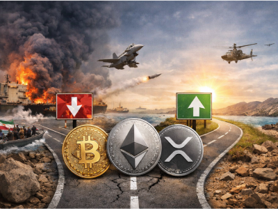 호르무즈 화약고에 요동치는 코인 시장… 비트코인·이더리움·XRP '운명의 징검다리' 섰다