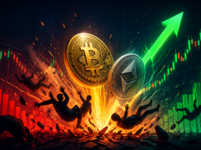 비트코인 반등에 따른 숏 포지션 대규모 청산: BTC·ETH에서 2200억원 증발