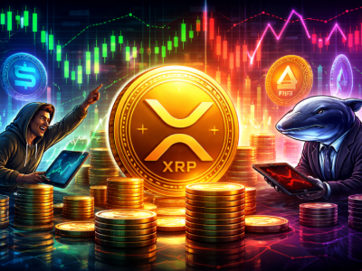 XRP와 알트코인 시장: 개인 투자자의 낙관론과 고래의 숏 포지션 대립