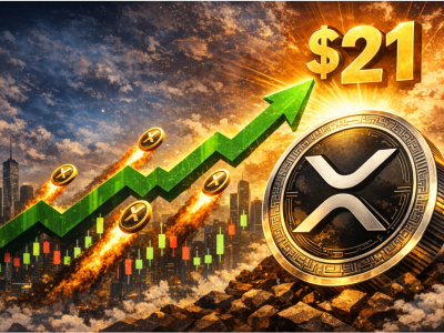 XRP, 21달러 향한 역사적 랠리