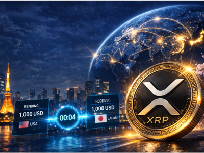 리플(XRP) 기술로 국경 간 송금 '단 4초'… 일본발 금융 혁신, 스위프트 체제 위협