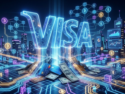 신용카드의 대체자, 암호화폐 결제망을 삼킨 '비자(Visa)'