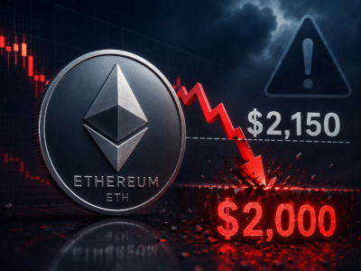 이더리움(ETH) 2,150달러 돌파 실패 시 '2천 달러' 붕괴 경고음... 향후 전망은?