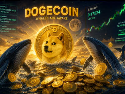 "잠자던 고래들이 깨어났다" 도지코인(DOGE), 6개월 만에 최대 활동량 기록하며 '폭등' 전조