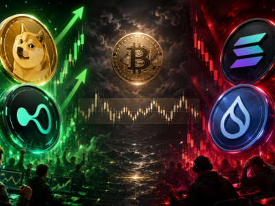 비트코인 부진 속 알트코인 선물시장 온도차 확대…DOGE·HYPE 강세, SOL·SUI 약세