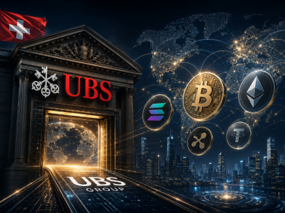 '월가 거인' UBS, 리플(XRP) ETF 150만 달러 품었다… 글로벌 가상자산 거래소 출격 예고