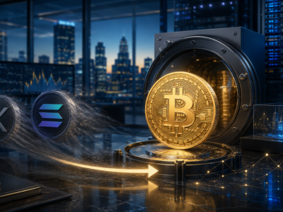 골드만삭스, XRP·솔라나 ETF서 발 빼고 비트코인 중심 전략 유지