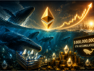 이더리움(ETH) 8억 달러어치 싹쓸이한 '고래들'… 역대급 대세 상승장 전조일까?
