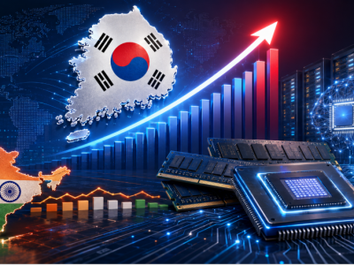 AI 반도체 랠리가 바꾼 증시 순위…한국, 인도 제치고 세계 6위 시장으로 부상