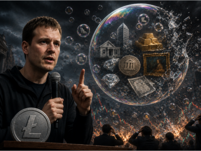 라이트코인(LTC) 창시자의 일침 "실물자산(RWA) 토큰화 99%는 거품"… 과열 시장에 묵직한 경고