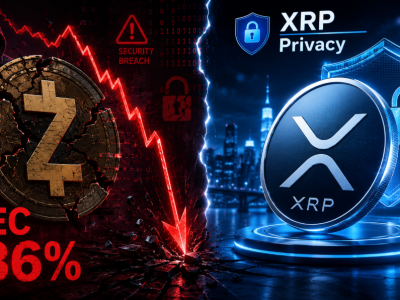 지캐시(ZEC) 보안 결함 쇼크에 36% 수직 낙하… 리플(XRP), 차세대 '프라이버시' 기능 앞세워 피난처 자처