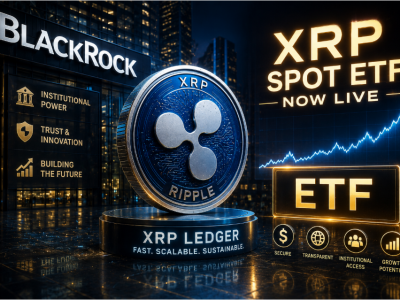 블랙록, 리플(XRP) 레저 기술력에 눈독… '현물 ETF' 상장 훈풍 부나