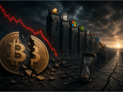반토막 난 비트코인(BTC), 세계 자산 15위로 추락… "톱 5 영광 되찾으려면 10년 기다려야"
