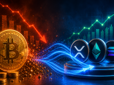 비트코인 ETF 자금 이탈 확대… 기관 투자금은 알트코인 테마로 재배치